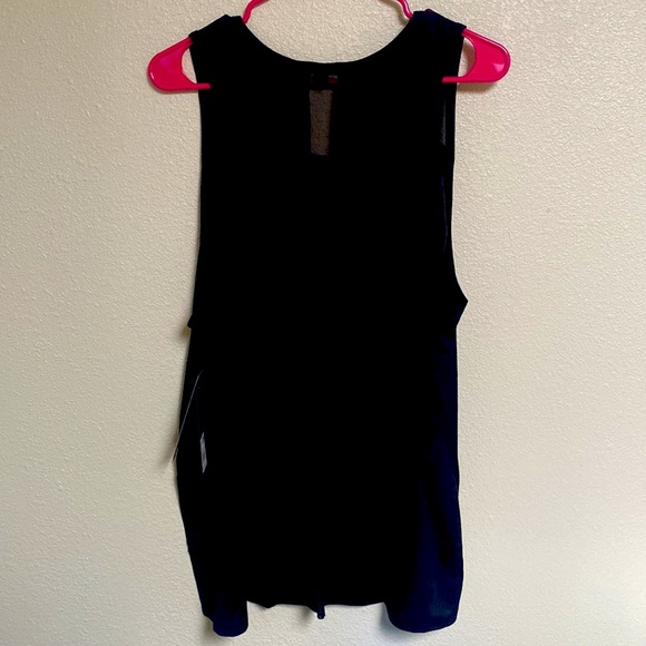 Bebe Sports Black Performance Logo Tank Top Plus Sizes - Picture 8 of 8